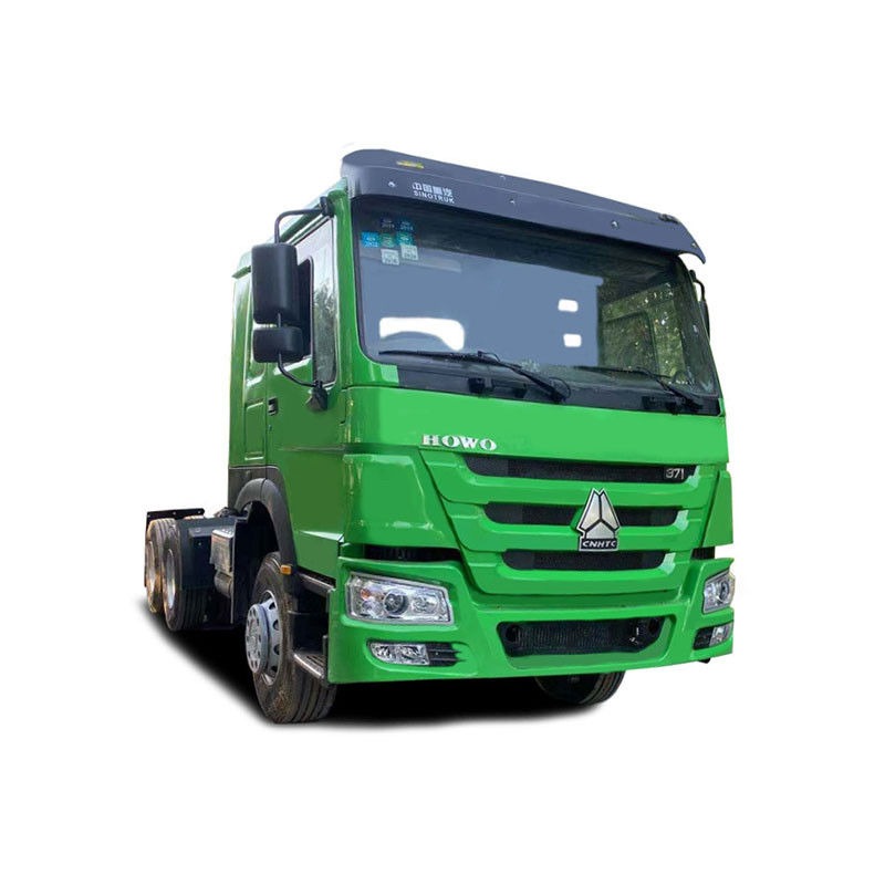 정상 운전석 Sinotruk Howo 371 hp 유로 2 수동 6X4 디젤 엔진 트럭 머리