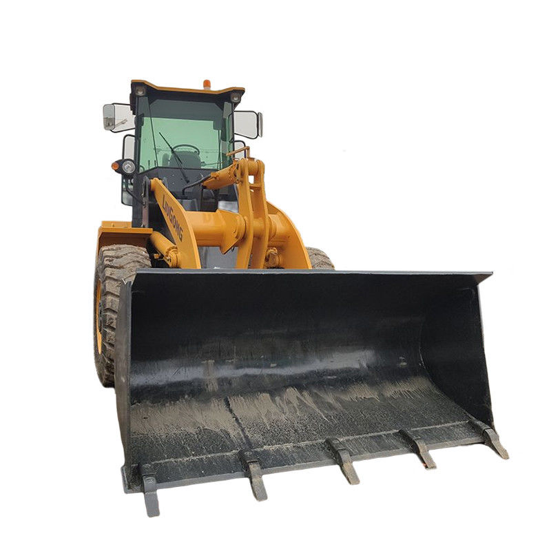 8000kg LIUGONG 836 Cat 전면 로더 기계 사용 된 로더 엔진 바퀴 로더