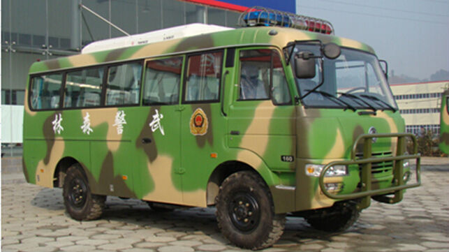6700mm 길이 4x4 사막 버스 오프로드 Awd 14 좌석 승객 버스 아프리카 유로 3 배출량 표준