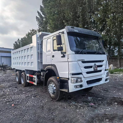 6 실린더 수동 변속기 371HP 시노트럭 호우 리모델링 중고 6x4 덤프 트럭