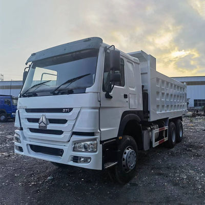 6 실린더 수동 변속기 371HP 시노트럭 호우 리모델링 중고 6x4 덤프 트럭
