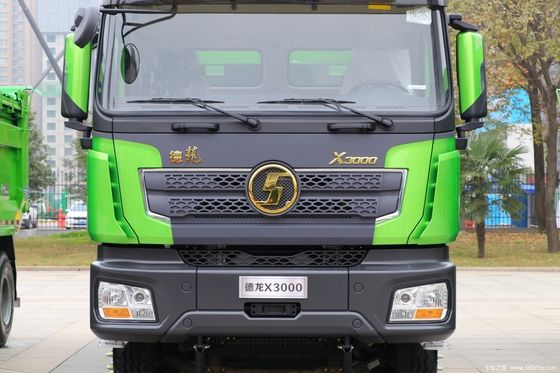 샤크맨 X3000 덤퍼 틱퍼 450HP 6x4 8x4 F3000 60톤 중량 사용 된 샤크맨 덤퍼 트럭