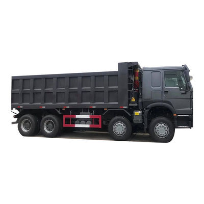 시노트럭 8*4 371hp 덤프트럭 화물 탱크 길이 5.3-6.2M 멀티미디어 시스템 포함