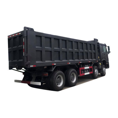 시노트럭 8*4 371hp 덤프트럭 화물 탱크 길이 5.3-6.2M 멀티미디어 시스템 포함