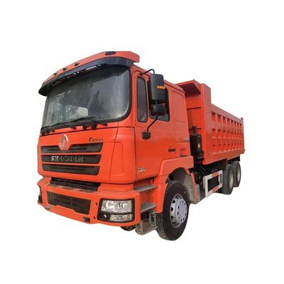380HP Shacman F3000 8X4 12 타이어 40톤 사용 된 덤퍼 티퍼 트럭 10 전진
