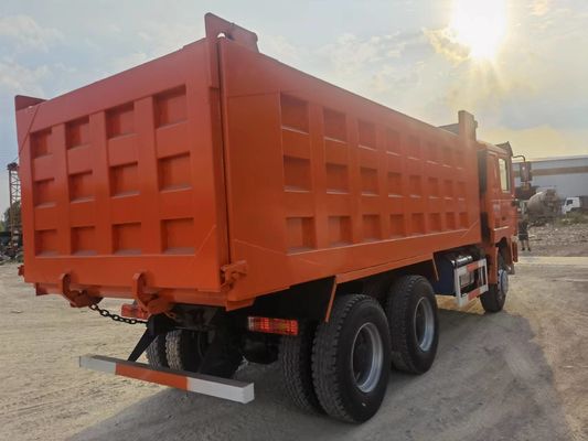 380HP Shacman F3000 8X4 12 타이어 40톤 사용 된 덤퍼 티퍼 트럭 10 전진