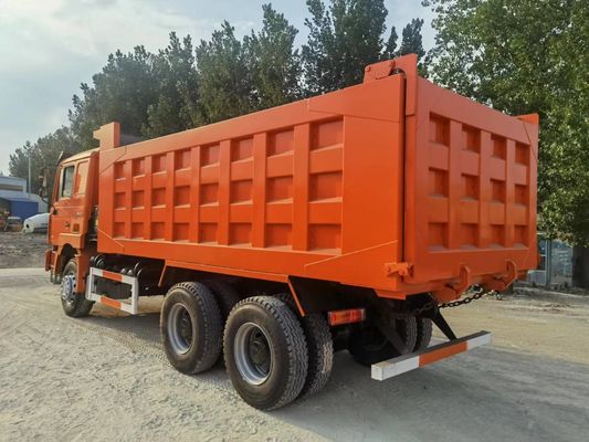 380HP Shacman F3000 8X4 12 타이어 40톤 사용 된 덤퍼 티퍼 트럭 10 전진