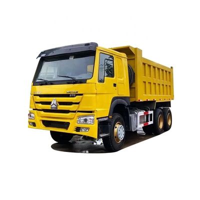 ABS 네 완전히 리모델링된 시노트럭 호우 371hp 8x4 24m3 틱퍼 덤프 트럭 타이어 12.00R20