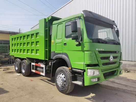 사용중인 시노트럭 6x4 371hp 30tons 하우 티퍼 덤프 트럭 위차이 WD615.47 엔진