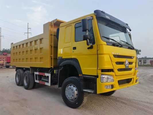 8x4 Sinotruck Howo 리모델링 된 틱퍼 트럭 31-40T의 부하 용량 덤프 트럭