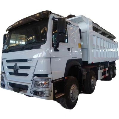 Howo 8x4 LHD 덤프 틱퍼 트럭 최대 토크 500-1000Nm 및 엔진 용량 6-8L