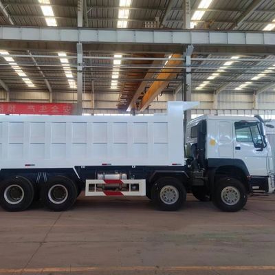 Howo 8x4 LHD 덤프 틱퍼 트럭 최대 토크 500-1000Nm 및 엔진 용량 6-8L