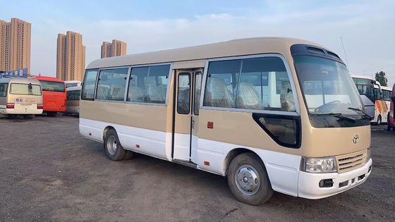 30 좌석 럭셔리 코치 토요 타 코스터 버스 최대 전력 113/5200kw 및 유로 3 배출량