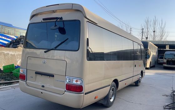 30 좌석 럭셔리 코치 토요 타 코스터 버스 최대 전력 113/5200kw 및 유로 3 배출량