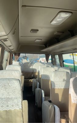 30 좌석 럭셔리 코치 토요 타 코스터 버스 최대 전력 113/5200kw 및 유로 3 배출량