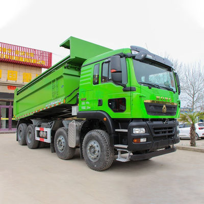 시노트럭 400hp 호우 6x4 덤프 트럭 40 톤 12 타이어 3 승객 용량