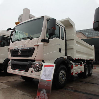 ABS 안티블록 브레이킹 시스템으로 사용 된 완전히 리모델링 된 371HP 8X4 HOWO 덤프 트럭