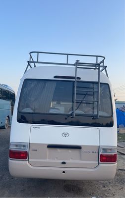 중고용 토요타 코스터 버스 럭셔리 왼손 운전 디젤 연료 타입 최대 전력 113/5200 kW