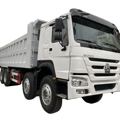 HW19710 수동 변속기 371HP 디젤 엔진 완전히 리뉴얼 8X4 HOWO 덤프 트럭