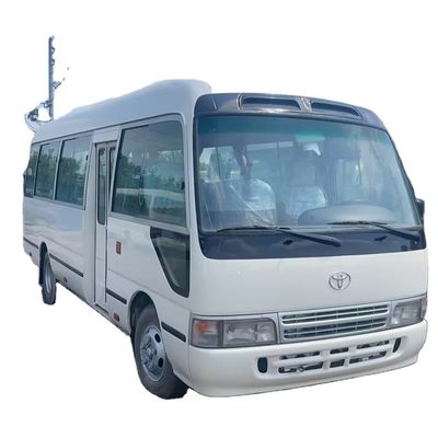 7m 30 좌석 토요 타 코스터 버스 엔진 용량 4L 전체 차원 mm 7725x2000x2600