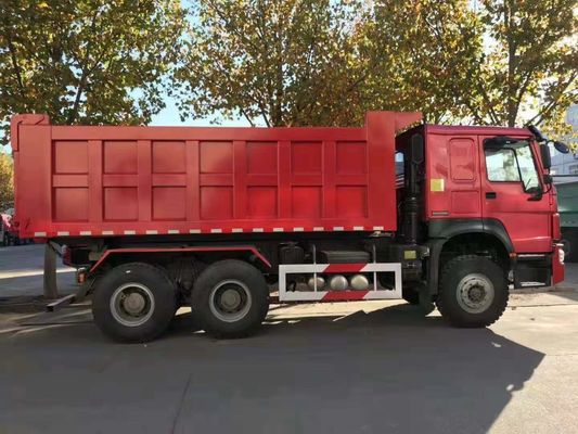 25-30T HOWO USED 6X4 DUMP TRUCK 앞쪽 리프팅 EURO II 371HP HW19710 SINOTRUCK HOWO