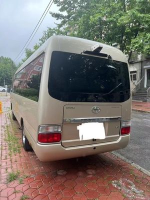 수동 변속기와 유로 3 배출량 표준을 갖춘 30 좌석 토요타 코스터 버스