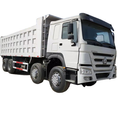 LHD SINO 사용 된 HOWO 8 * 4 무거운 용량 덤프 트럭 11-20T 용량 덤퍼 트럭