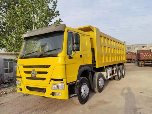 RHD SINO HOWO 8X4 중량 사용 된 덤프 틱터 트럭 G.V.W. 31T 기어박스 FAST12JSXD240T