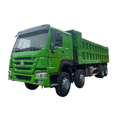 완전 리뉴얼된 371HP 6X4 HOWO 덤프 트럭 왼쪽 스티어링과 높은 신뢰성