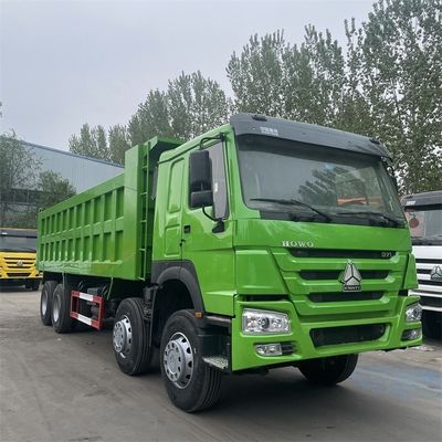 완전 리뉴얼된 371HP 6X4 HOWO 덤프 트럭 왼쪽 스티어링과 높은 신뢰성