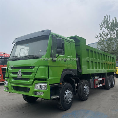 완전 리뉴얼된 371HP 6X4 HOWO 덤프 트럭 왼쪽 스티어링과 높은 신뢰성