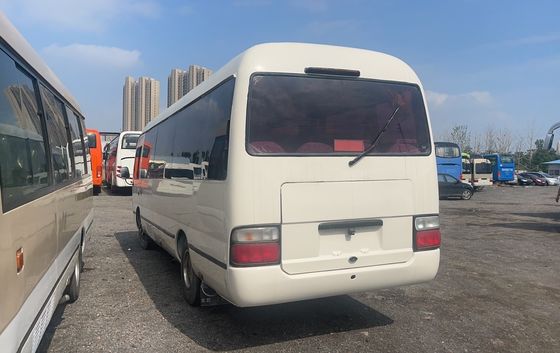 타이어 7.00R16 토요타 코스터 29 좌석 수동 변속기와 함께 슬라이딩 윈도우 버스