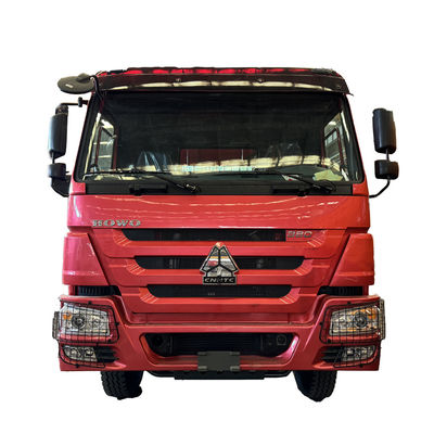 LHD SINOTRUCK HOWO 6x4 중용 유로 2 380hp 화물 트럭 덤퍼 사용 된 틱퍼 트럭