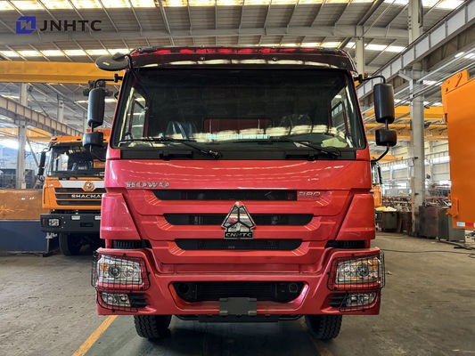 LHD SINOTRUCK HOWO 6x4 중용 유로 2 380hp 화물 트럭 덤퍼 사용 된 틱퍼 트럭