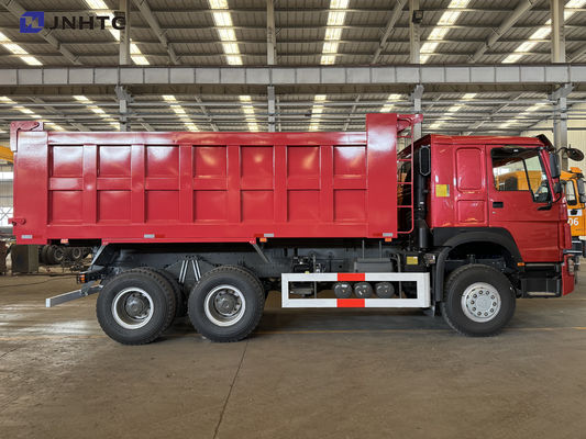 LHD SINOTRUCK HOWO 6x4 중용 유로 2 380hp 화물 트럭 덤퍼 사용 된 틱퍼 트럭