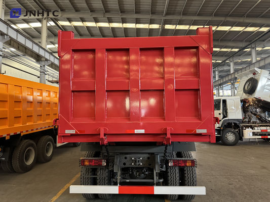 LHD SINOTRUCK HOWO 6x4 중용 유로 2 380hp 화물 트럭 덤퍼 사용 된 틱퍼 트럭