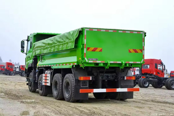 12 휠러 35 톤 600hp 둥펑 덤프 트럭 모래 토양 돌 운송 티퍼