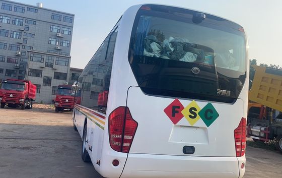 고도로 리모델링된 럭셔리 코치 버스 62 좌석 고객 요구에 맞게 사용된 버스