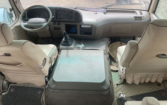좋은 상태의 LHD 디젤 코스터 버스 2.4T 배량과 19 좌석 용량