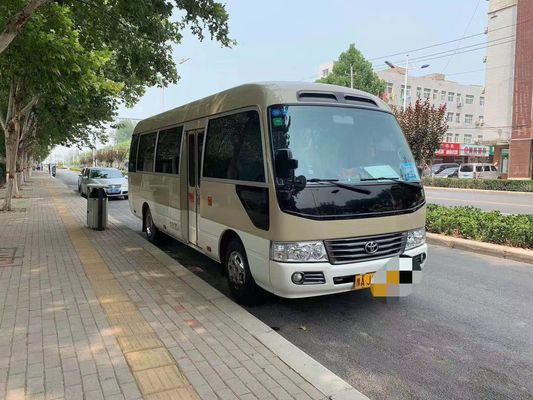 30 좌석의 코스터 버스 YC4FA130-30 엔진 EQ6680KS3T 스포츠 팀 여행용 차체