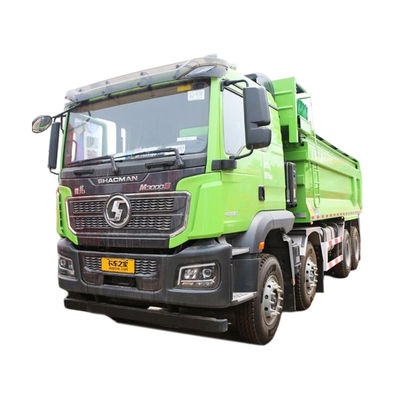 400hp 8x4 6.5m Shacman 덤프 트럭 유로 3 배기가스 표준과 2 역차 번호