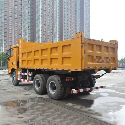 375hp 6x4 5.6m Shacman 공학 운송용 덤프 트럭