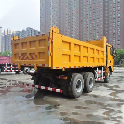 375hp 6x4 5.6m Shacman 공학 운송용 덤프 트럭