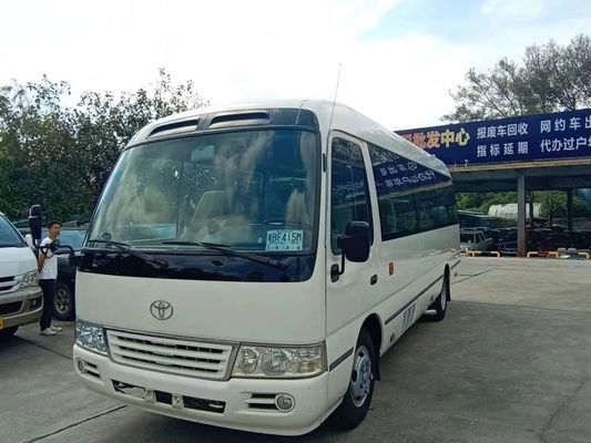 좋은 상태 LHD 사용 된 디젤 30 좌석 토요타 코스터 버스 그룹 여행에 적합