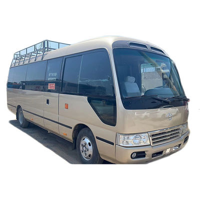 30 좌석 토요타 코스터 버스 좋은 상태 LHD 좌석 용량 30 7.00R16 타이어 30 좌석