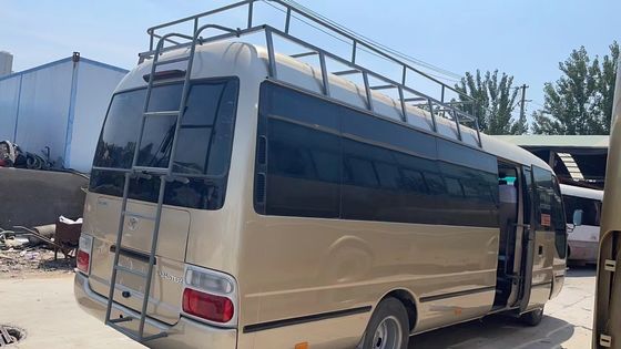 30 좌석 토요타 코스터 버스 좋은 상태 LHD 좌석 용량 30 7.00R16 타이어 30 좌석