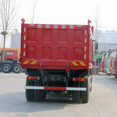 중고용 380HP 8x4 8.5m HOWO 덤프 트럭 총 차량 무게 ≥30T 및 터치 스크린