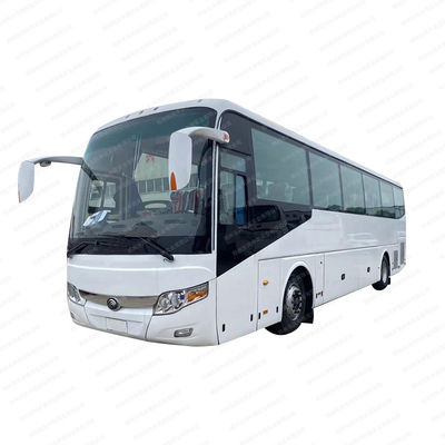 중고용 코치 버스 50 좌석 LHD 럭셔리 디자인 웰 상태와 6300mm 휠베이스