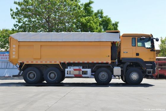 세그먼트 중량 트럭 시노트럭 371hp 사용 된 덤프 트럭 8 * 4 승용차